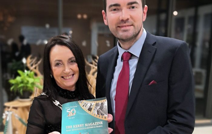 Marie O'Sullivan with Brendan Griffin